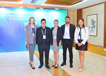 IAYEC Team- L-R Elvira, Daniel, Deborah, Adil, Ellice
