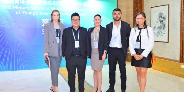 IAYEC Team- L-R Elvira, Daniel, Deborah, Adil, Ellice