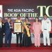Dato’ Prof Dr Albert Tan (L1), President of Asia Pacific Committee, YB Datuk Seri Panglima Dr. Joachim Gunsalam (L2), Honorary Chairman of APC, Deputy Chief Minister of Sabah cum Minister of Local Government and Housing of Sabah, Yang Mulia Dato' Paduka Seri Hasnizal Hj Hassan JP (R1), Honorary Vice Chairman of APAC, Yang Berbahagia Datuk Heng Seai Kei (R2) Honorary Chairwoman of APC, Former Deputy Minister of Woman, Family and Community Development Malaysia.